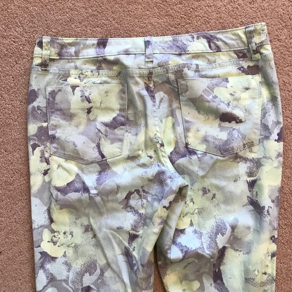 Mossimo Skinny Jeans Womens Size 8 Jambe Moulante Printed Low Rise - Picture 9 of 15